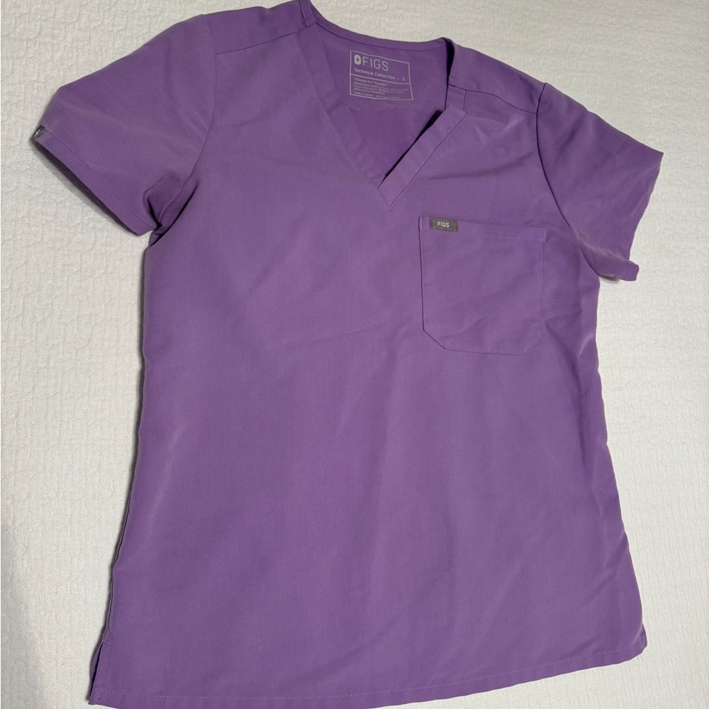 Figs Catarina top - Lilac Dawn - small